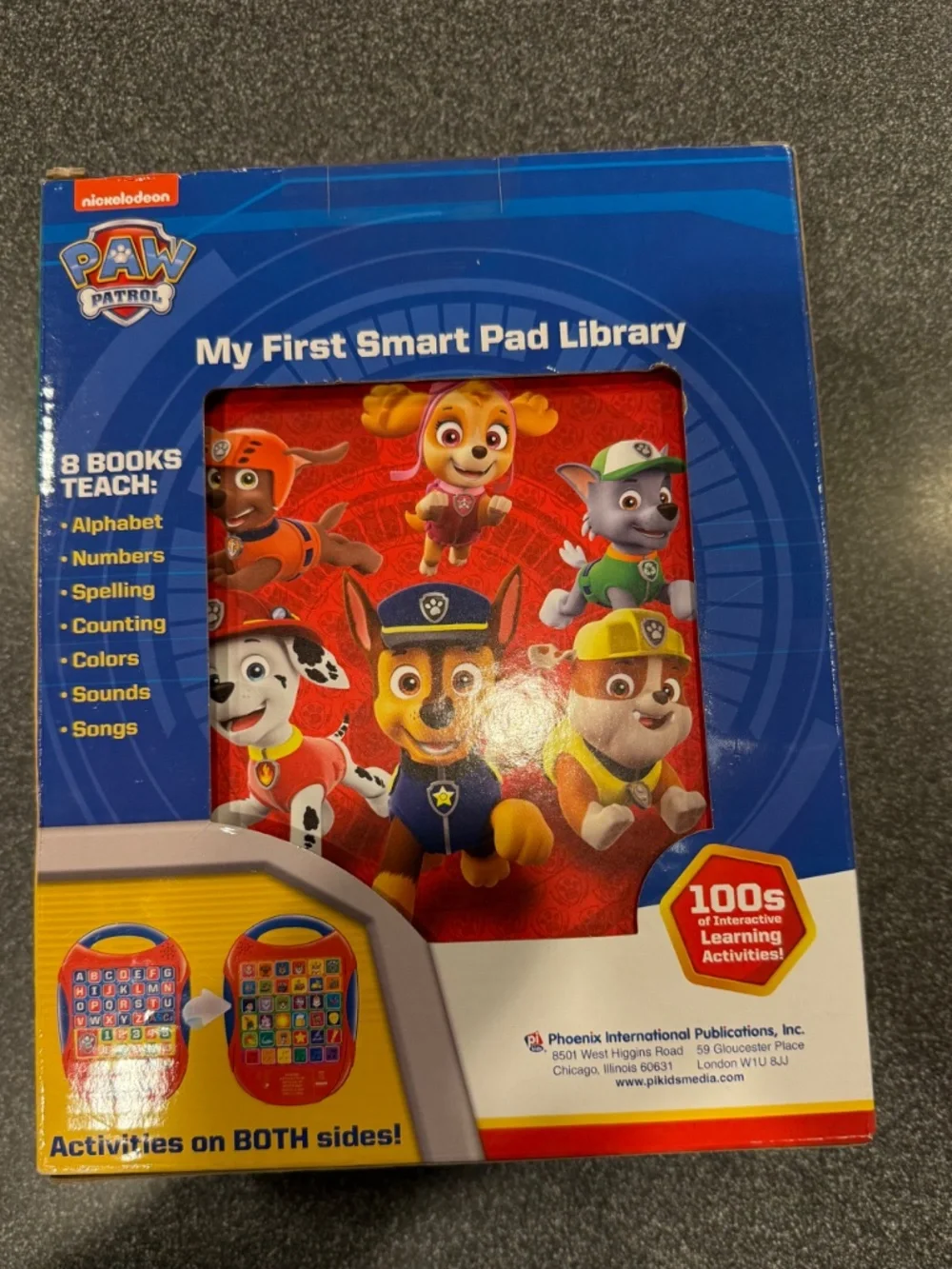 nickelodeon my first smart pad library 8 book set